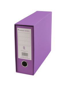 Registrator s kutijom A5, 8 cm, Nano, ljubičasti