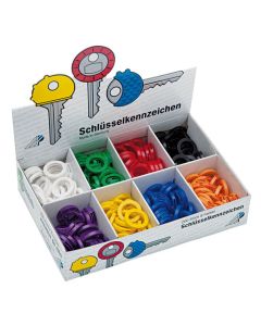 Prstenovi za obilježavanje ključeva Wedo sort boje