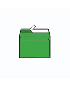 Kuverte 114x162 mm C6 strip, zelena