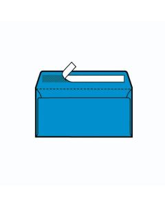 Kuverte 114x229 mm C6-5 strip, tamnoplava