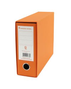 Registrator s kutijom A5, 8 cm, Nano, narančasti