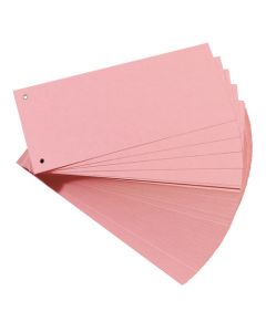 Pregrada kartonska 105x242 mm, 100/1, Herlitz, roza