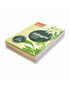 Papir A4 80gr Adagio mix pastel 500/1