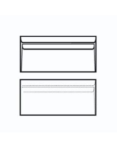 Kuverte 110x230 mm ABT latex, bijela