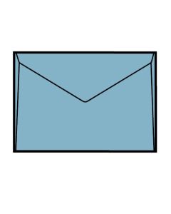 Kuverte 125x176 mm B6-5, plava