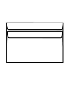 Kuverte 125x176 mm B6-BB latex, bijela