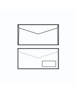 Kuverte 114x229 mm C6/5 PD, za automatsko pakiranje, bijela