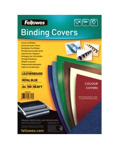 Korice za spiralni uvez reljefne 250 g/m2 100/1 crne Fellowes