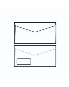 Kuverte 114x229 mm C6/5 PL, za automatsko pakiranje, bijela