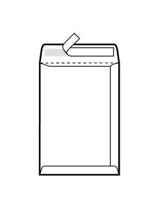 Vrećice 162x229 mm C5-BB strip, bijela