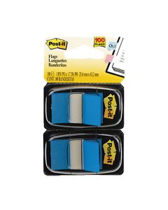 Blok zastavice samoljepljive 25,4 x 43,2 mm, 50 zastavica, plava, 3M