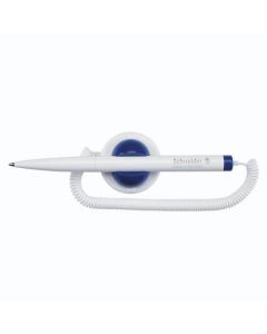 Kemijska olovka Schneider, na stalku, Klick-fix S4120,bijela