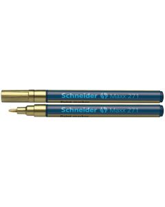 Flomaster Schneider, Paint marker Maxx 271, 1-2 mm, zlatni