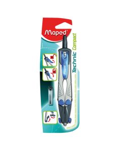 Šestar Maped, Technic Compact 2/1 + mine MAP038700, blister