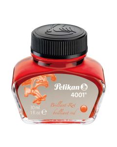 Tinta za nalivpero Pelikan, 4001, 30 ml,crvena