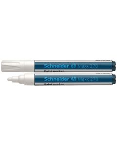 Flomaster Schneider, Paint marker Maxx 270, 1-3 mm, bijeli