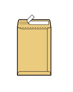 Vrećice 176x250 mm B5-AD strip, natron