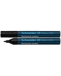 Flomaster Schneider, permanent marker, Maxx 230, 1-3 mm, crni