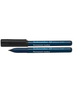 Flomaster Schneider, permanent marker, Maxx 240, 1-2 mm, crni