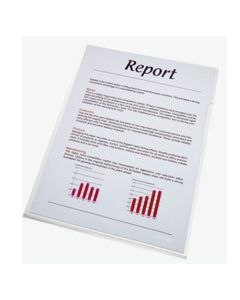 Fascikl PP "L" A4, 150 mic, Esselte 554300, prozirni sjajni