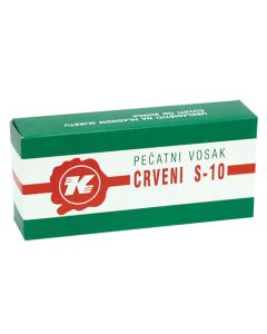 Vosak pečatni za vruće pečaćenje Eurokarbon, crveni 10/1