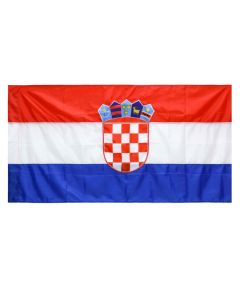 Zastava Republike Hrvatske 200x100 cm, bez resica, svila