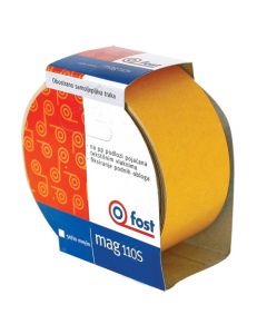 Selotejp obostrano ljepljiv Mag 110s, 50 mm x 10 m, bijeli, Fost
