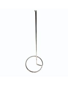 Stalak za zastavicu stolni, kromirani