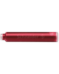 Tinta za nalivpero Schneider, patrone 6/1 S6602, crvena