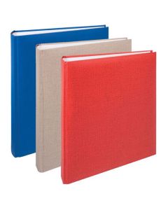 Album za slike Henzo 290 x 335 mm, 100 bijelih stranica, za 500 slika dimenzija 100 x 150 mm, Promo Colour, sort