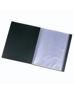 Mapa s varenim uložnim fasciklima A4/10, Foldermate Black Dot art.048, crna