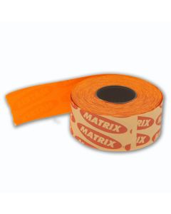 Etikete samoljepive u roli, 26x16 mm, fluorescentne narančaste