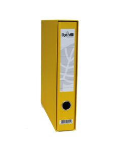 Registrator s kutijom A4, 6 cm, Lipa Mill, žuti