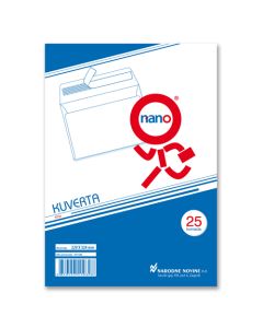 Kuverte 229x324 mm C4-N strip natron 25/1Nano