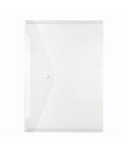 Kuverta s dugmetom PP A4, Herlitz, prozirna