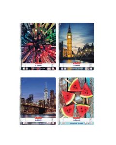 Blok kolegij A4 80 listova diktando, FSC Mix, Herlitz