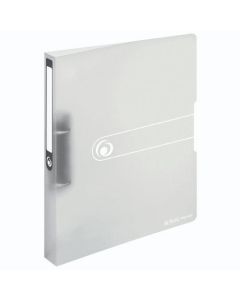 Mapa uložna A4 s 2D ringa, fi 25 mm, hrbat 40 mm, Easy orga to go, Herlitz, prozirna