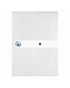 Kuverta s dugmetom PP A4, Easy orga to go, Herlitz, prozirna