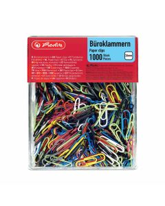 Spojnice za spise u boji sortirano Herlitz 26 mm, 1000/1
