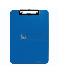 Ploča podložna PVC, sa štipaljkom, A4, Easy orga to go, Herlitz, plava
