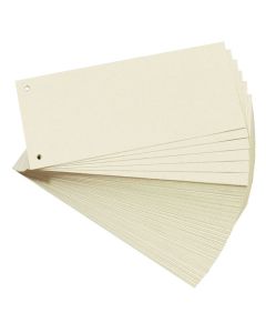 Pregrada kartonska 105x242 mm, 100/1, Herlitz, natron