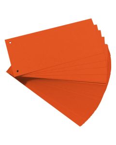 Pregrada kartonska 105x242 mm, 100/1, Herlitz, narančasta
