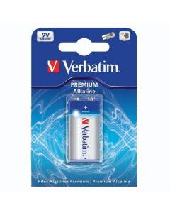 Baterija Verbatim alkalna Premium 9V 6LR61