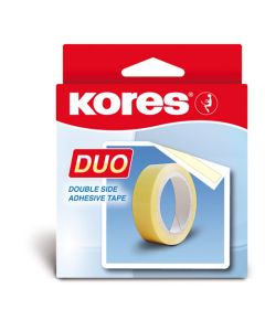 Selotejp 15 mm x 5 m, prozirni, obostrano ljepljiv Kores