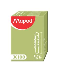 Spojnice za spise Maped nikal, valovite, 50 mm 100/1 MAP039630