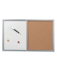 Ploča bijela/pluto zidna 60x40 cm, Herlitz