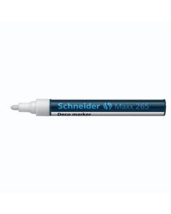 Flomaster Schneider Deco Marker Maxx 265 tekuća kreda 2-3 mm bijeli S126549