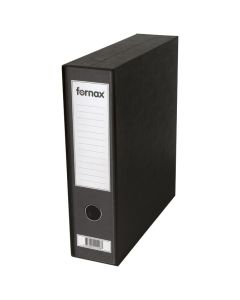 Registrator A4 široki Fornax prestige crni 8003