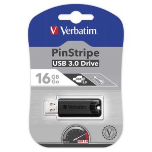 USB 16GB 3.0 (3.2 Gen 1), Verbatim, crni, V049316
