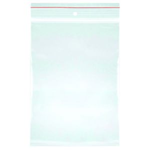 Vrećice PE sa eurolock zatvaračem, 40x60 mm, set od 100 komada, Office products